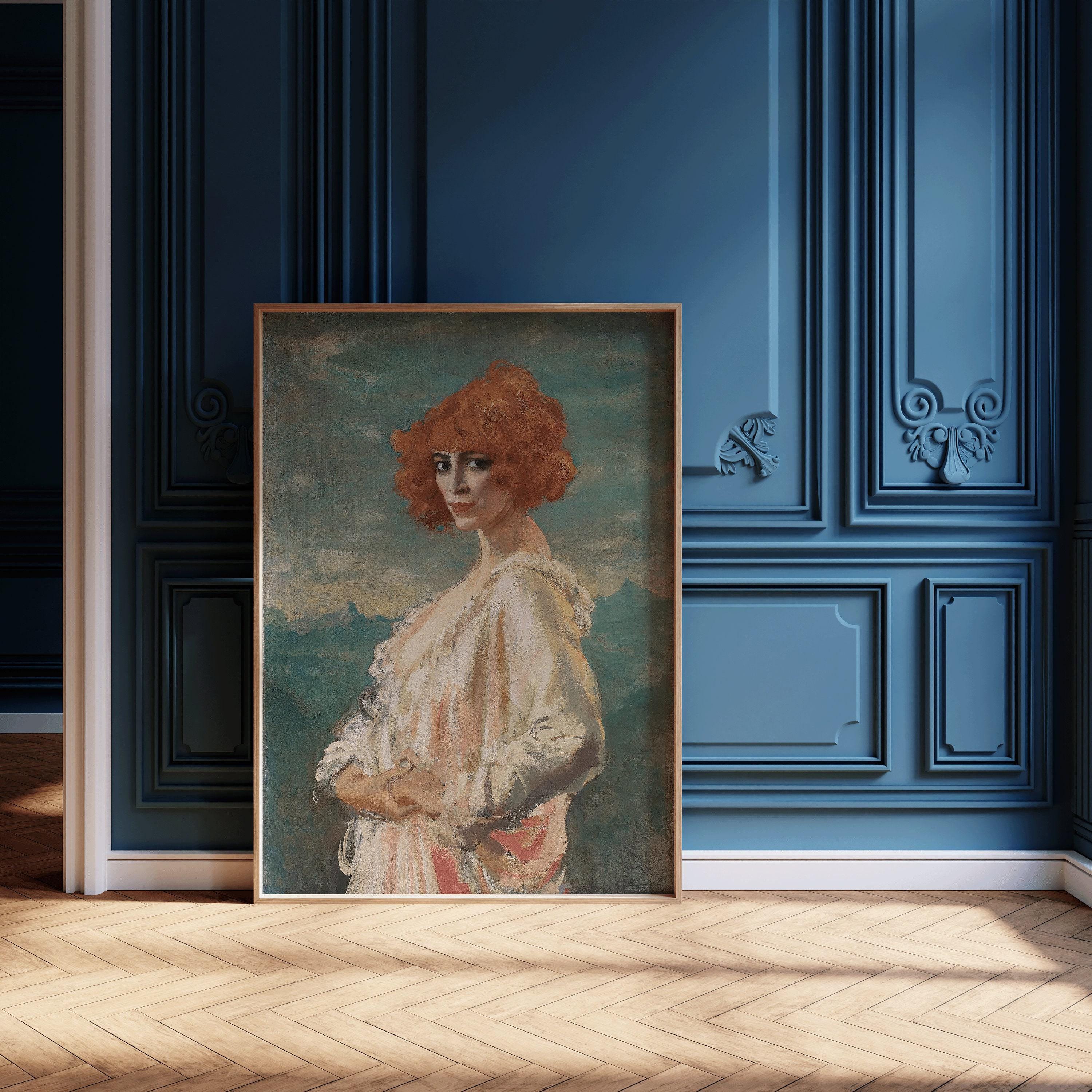 Augustus John - The Marchesa Casati | Vintage Portrait Wall Art (available handframed or unframed) - 9ArtPrints