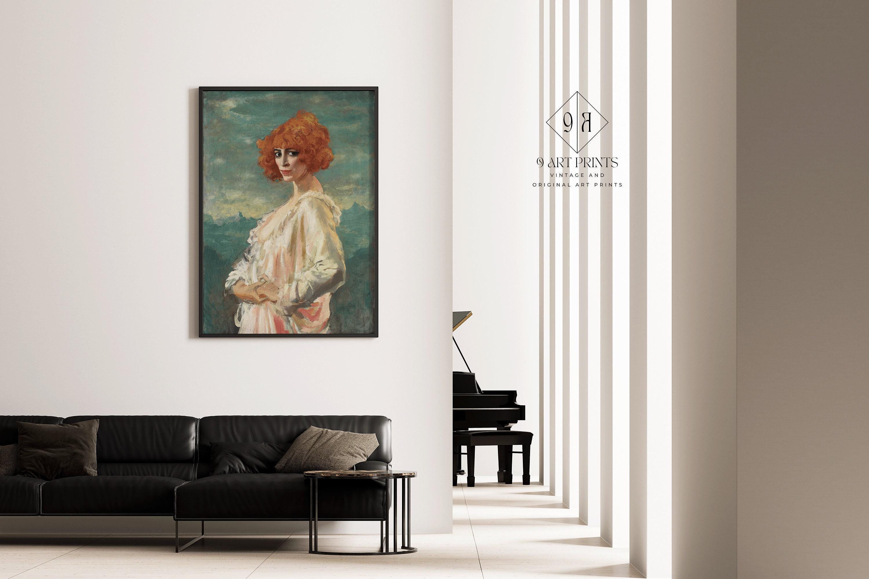 Augustus John - The Marchesa Casati | Vintage Portrait Wall Art (available handframed or unframed) - 9ArtPrints