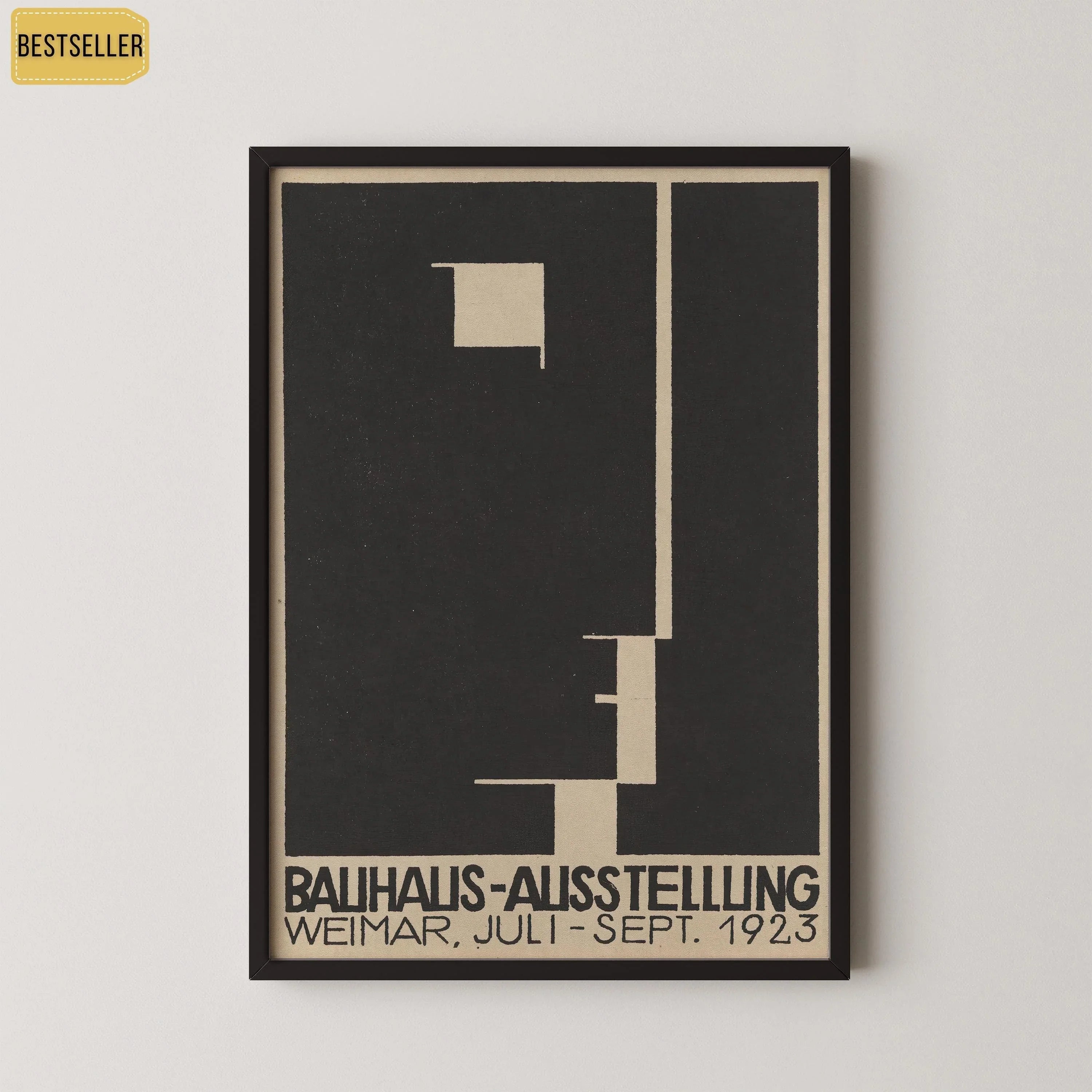 Bauhaus Ausstellung 1923 Print: Mid - Century Modern Art - 9ArtPrints