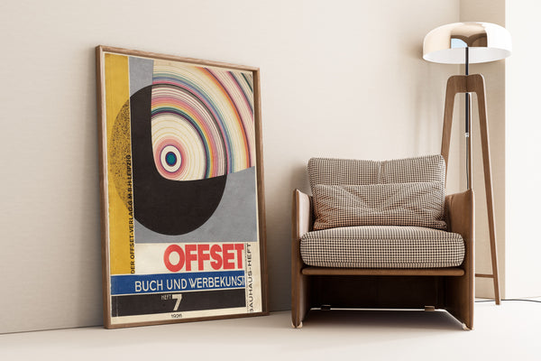 Joost Schmidt — Bauhaus Offset Magazine Cover | Bauhaus Fine Art Print