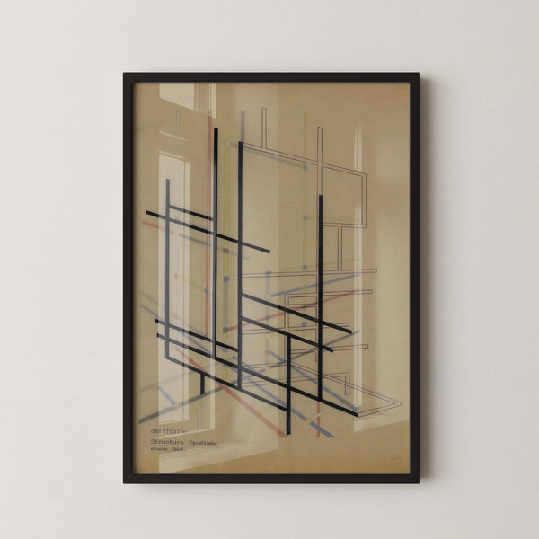 Félix Del Marle — Structure Spéciale | Neo-Plasticist Fine Art Print