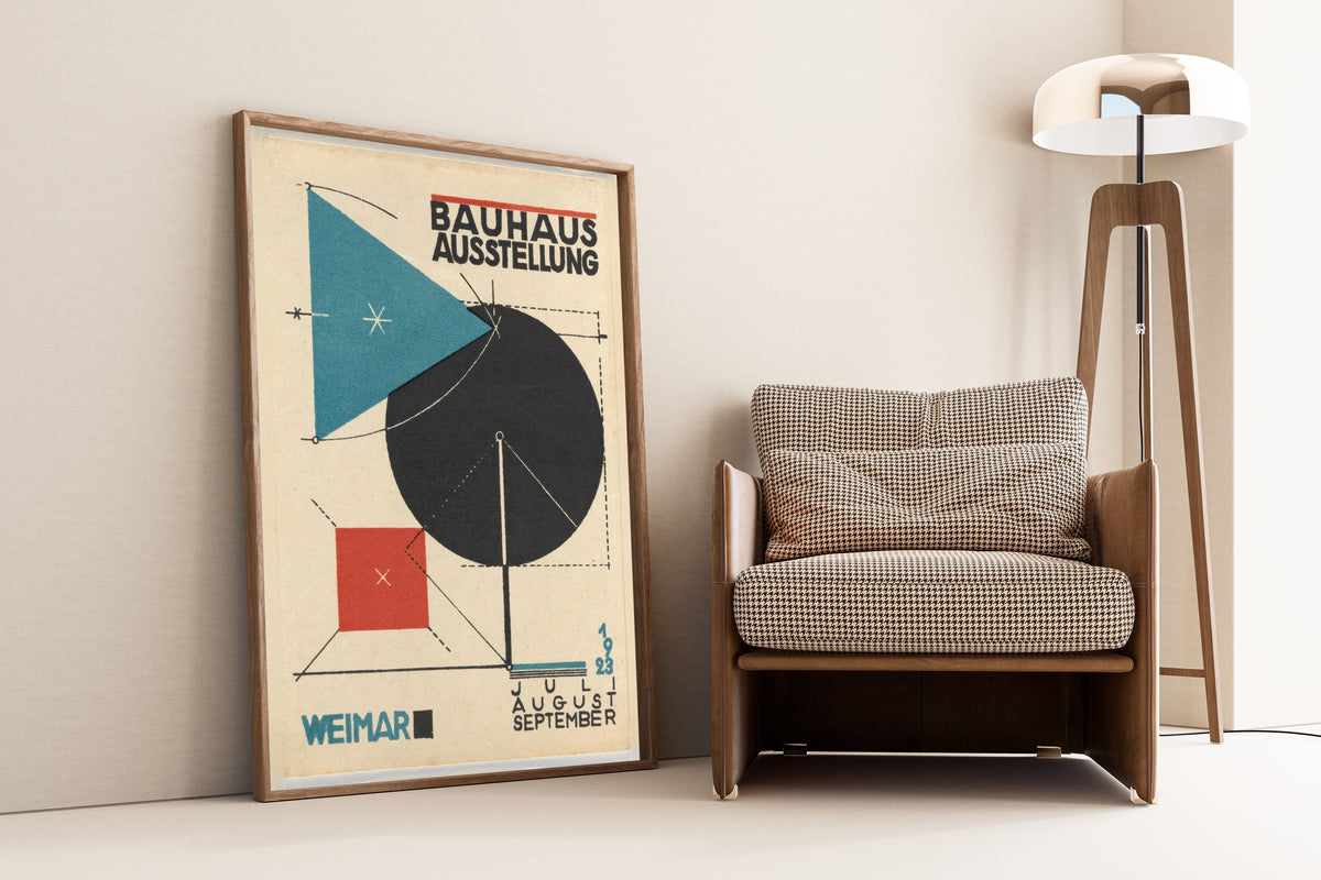 Bauhaus Ausstellung Giclee Print: Mid - Century Modern Art - 9ArtPrints