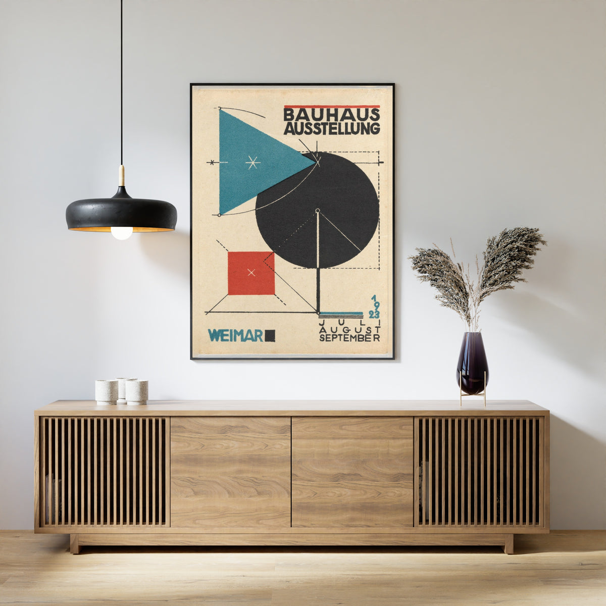 Bauhaus Ausstellung Giclee Print: Mid - Century Modern Art - 9ArtPrints