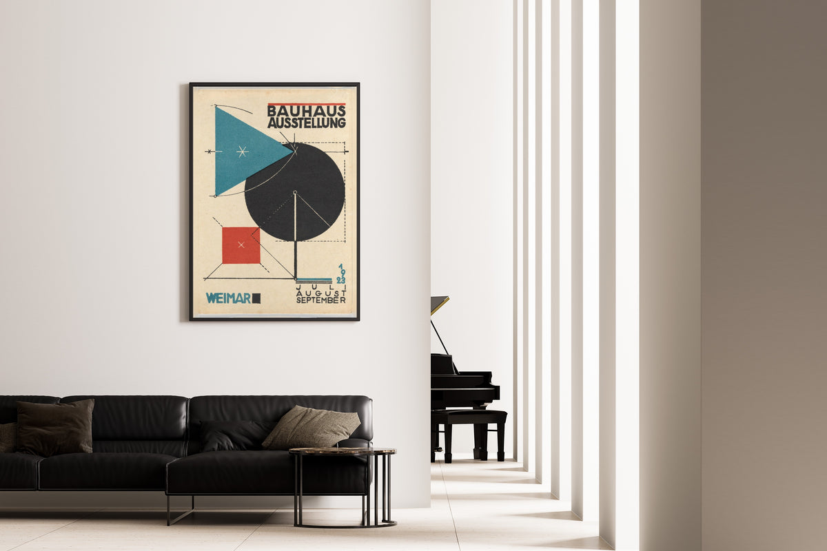 Bauhaus Ausstellung Giclee Print: Mid - Century Modern Art - 9ArtPrints