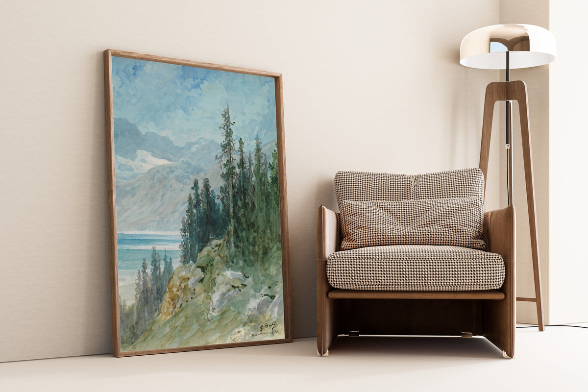 Gustave Doré — View over Lake Geneva at Montreux | Fine Art Print