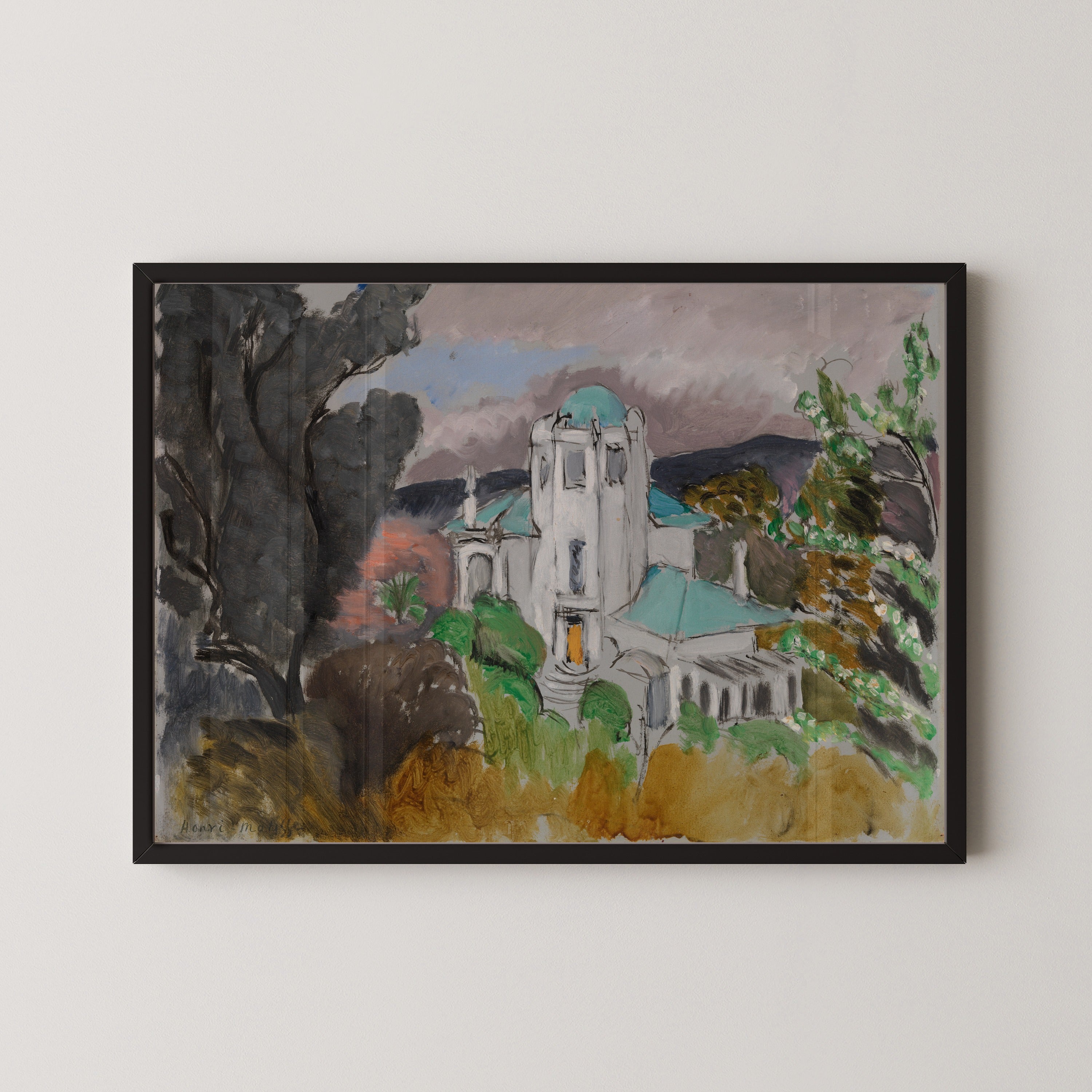 Henri Matisse — Blue Villa | Fine Art Print