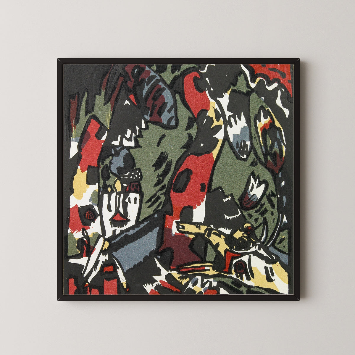Wassily Kandinsky — Archer (Bogenschütze) | Symbolist Art Print