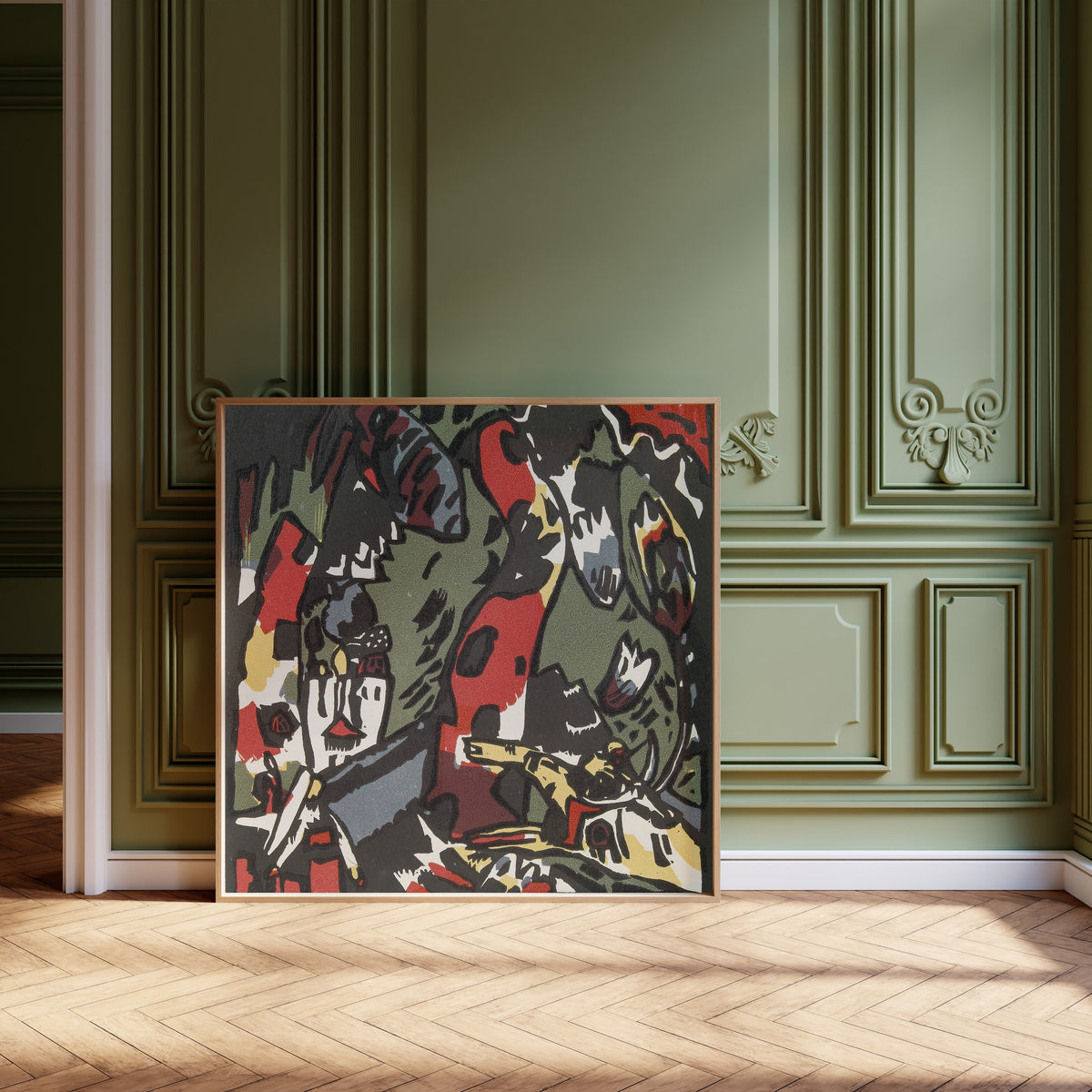 Wassily Kandinsky — Archer (Bogenschütze) | Symbolist Art Print