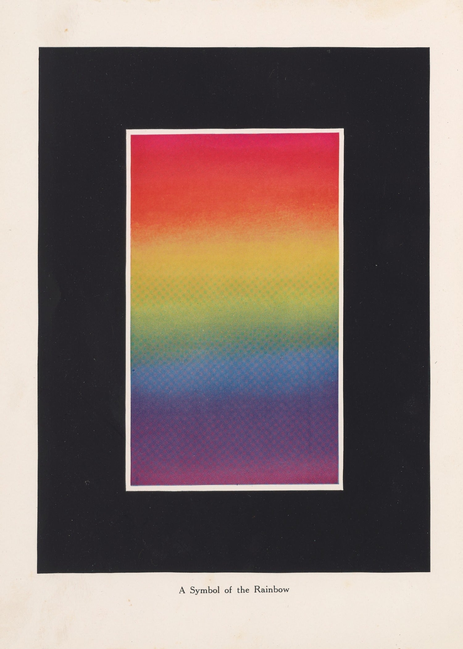 Bonnie E. Snow — Symbol of the Rainbow | Vintage Colour Theory Art Print - 9ArtPrints