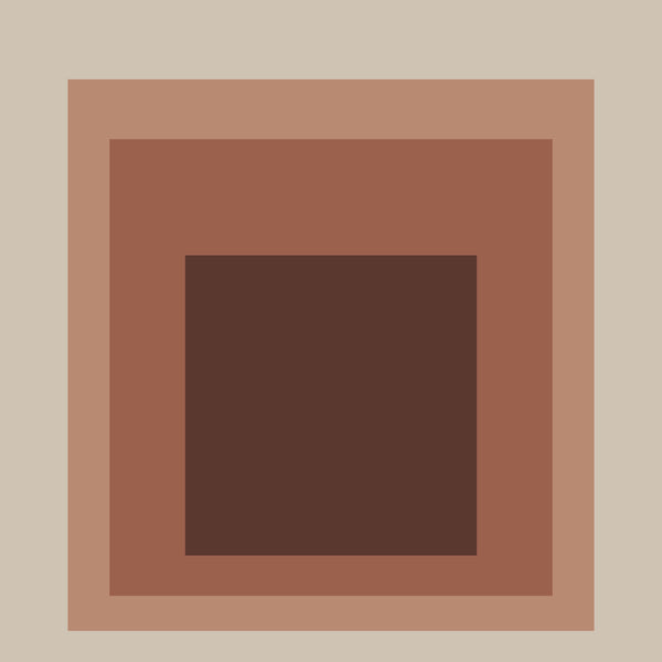 Bookish — Homage to the Square | Mid-Century Modern Art Print