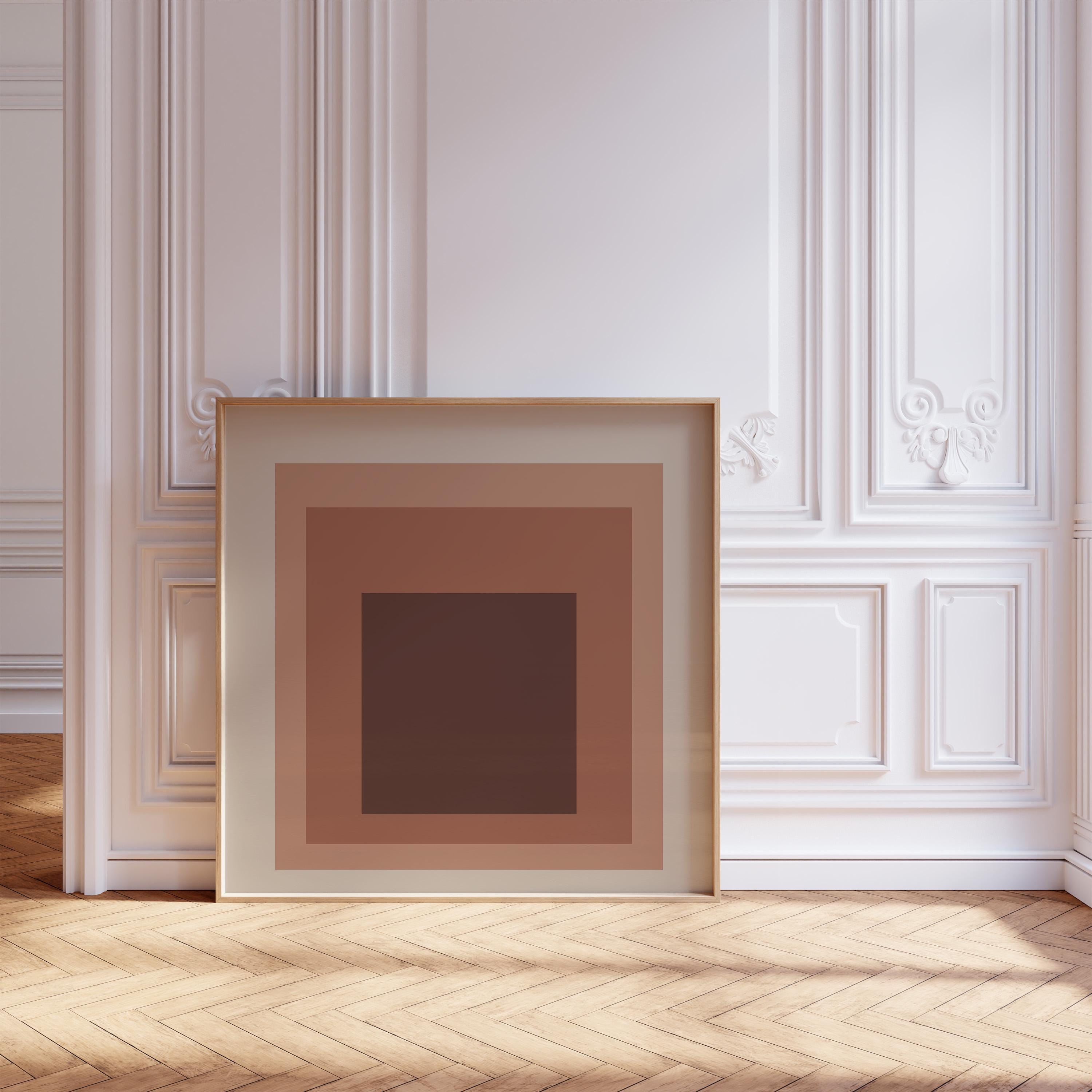 Bookish — Homage to the Square | Mid-Century Modern Art Print - 9ArtPrints