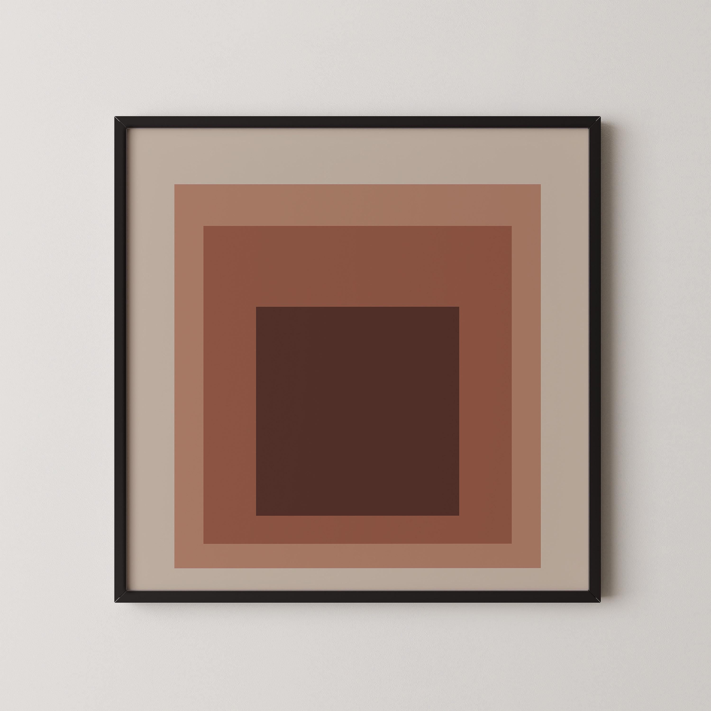 Bookish — Homage to the Square | Mid-Century Modern Art Print - 9ArtPrints