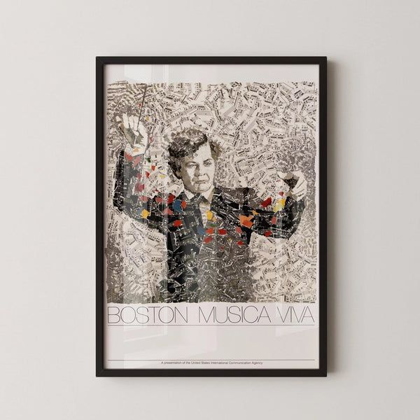 Boston Musica Viva | Vintage Concert Music Poster Print