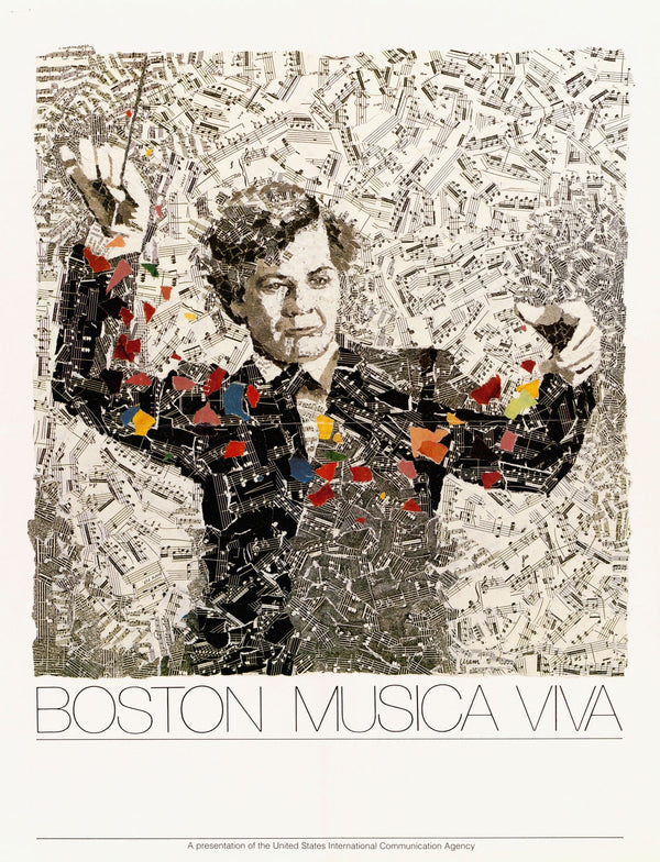 Boston Musica Viva | Vintage Concert Music Poster Print