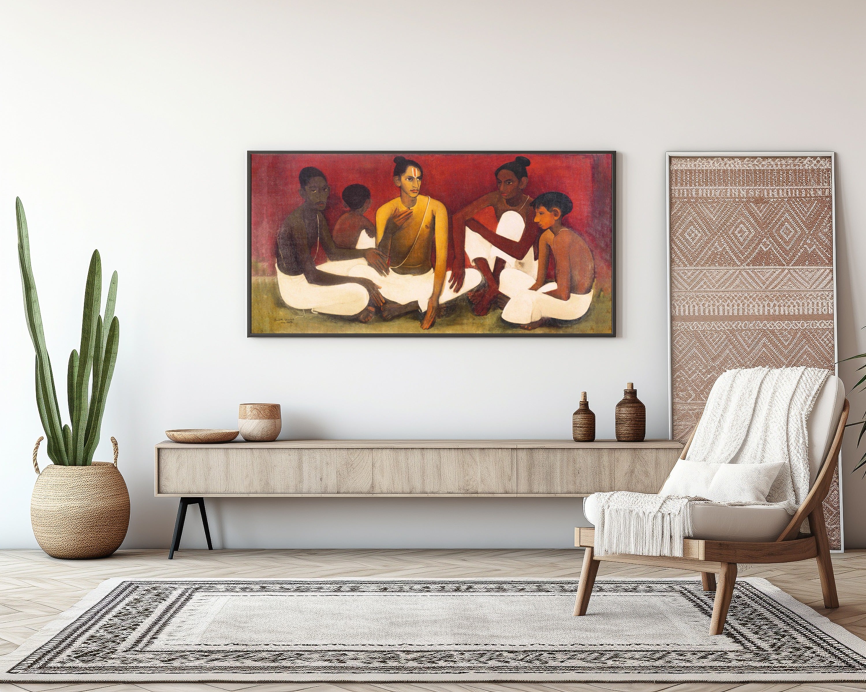 Amrita Sher-Gil — Brahmacharis | Fine Art Giclée Print