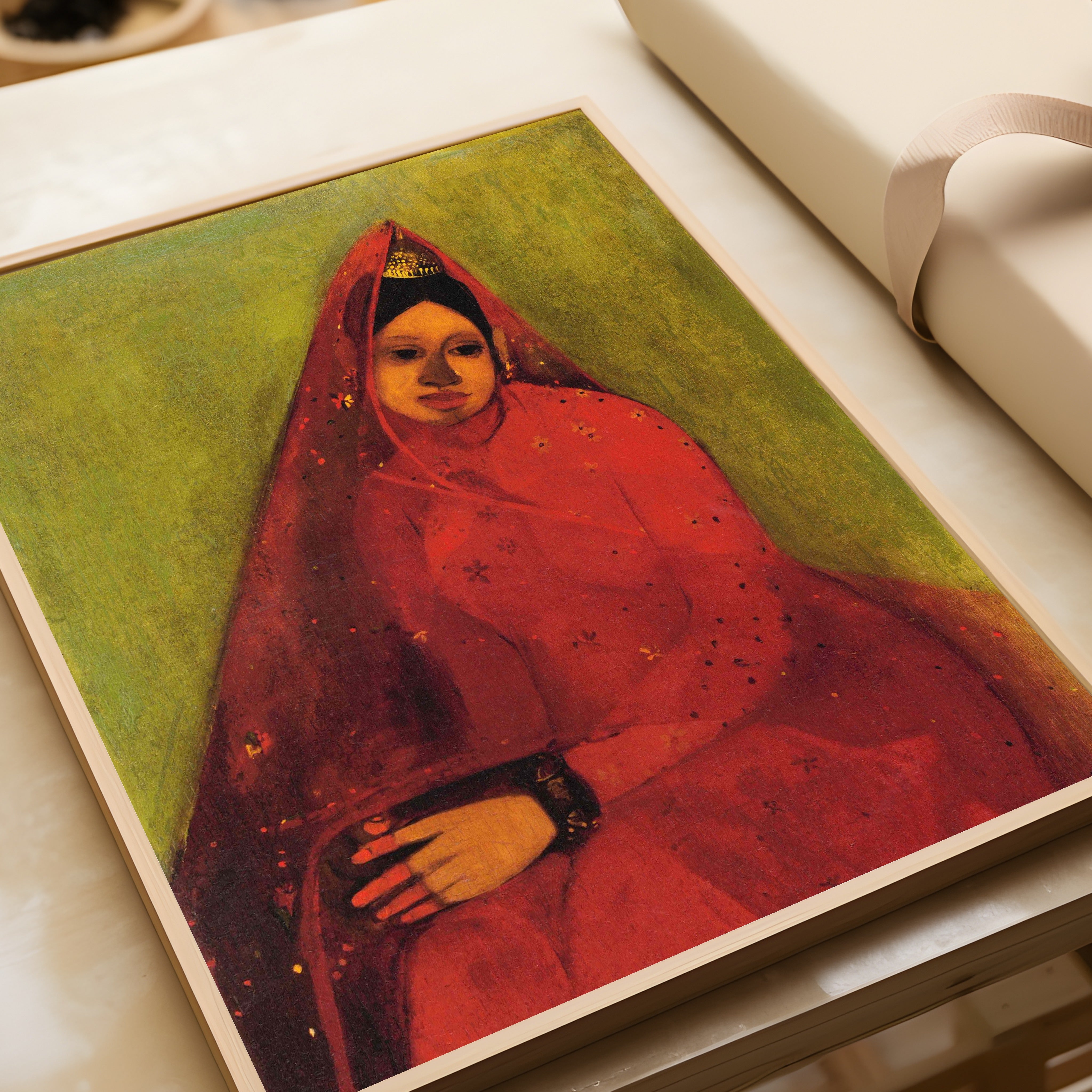 Amrita Sher-Gil — The Bride | Fine Art Giclée Print