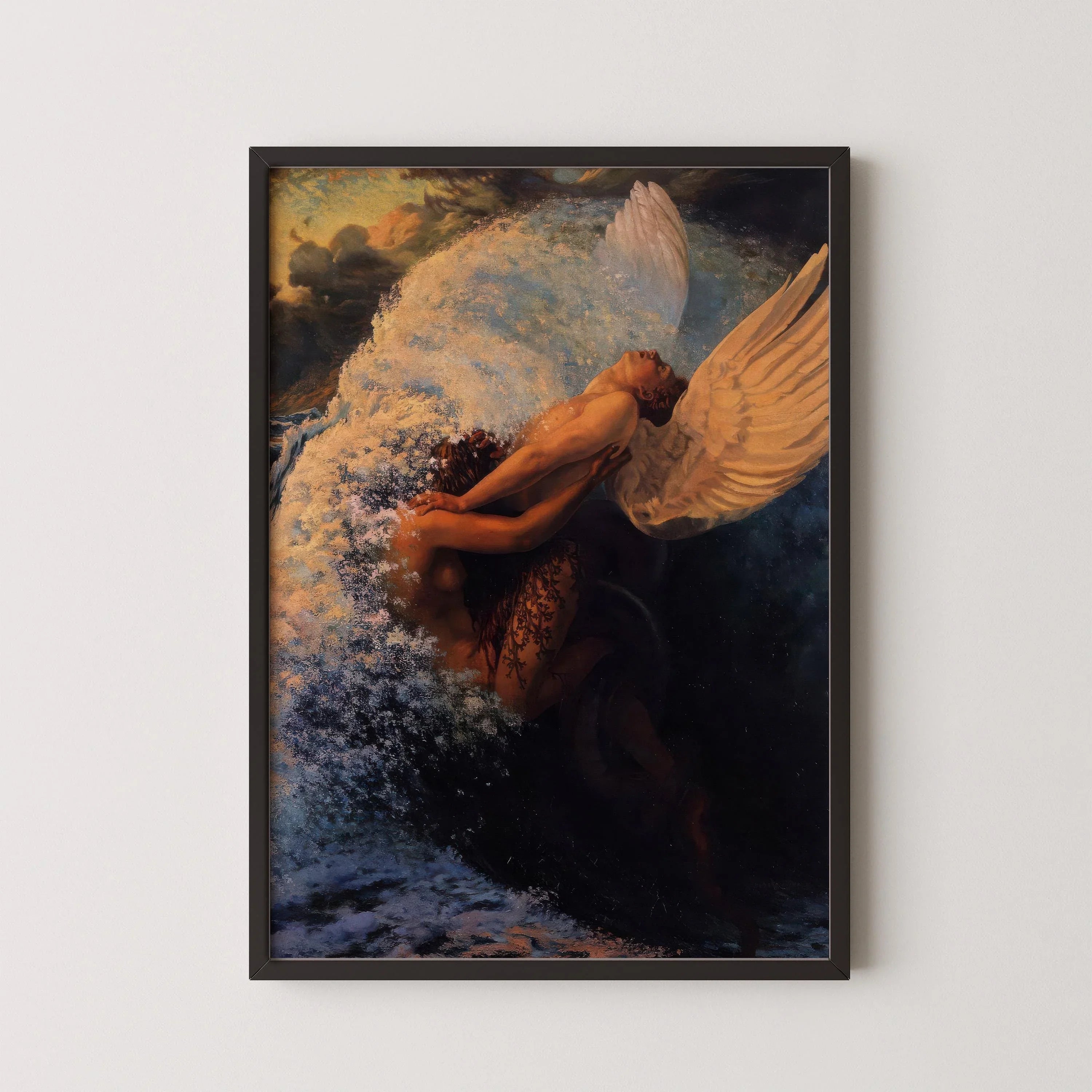 Carlos Schwabe 'Spleen Versus Ideal' Giclee Print: Symbolist Art - 9ArtPrints