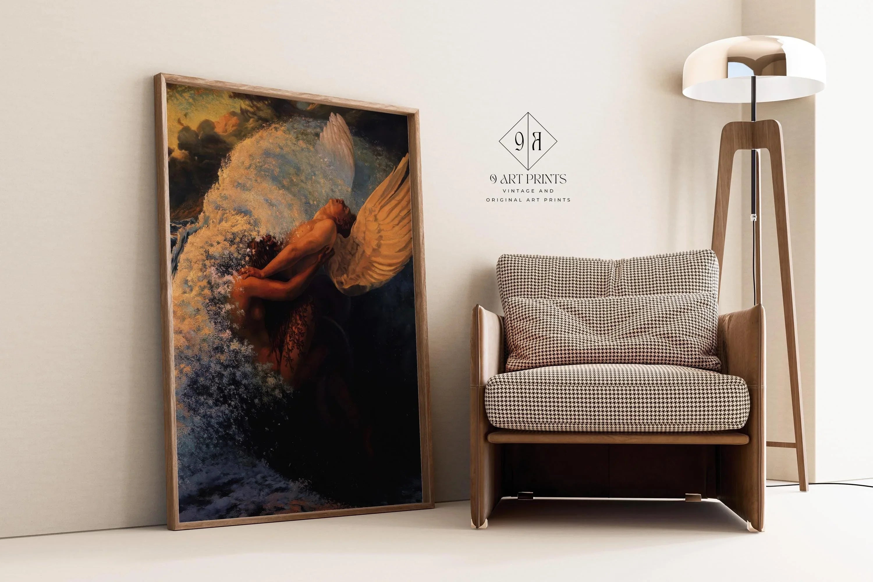 Carlos Schwabe 'Spleen Versus Ideal' Giclee Print: Symbolist Art - 9ArtPrints