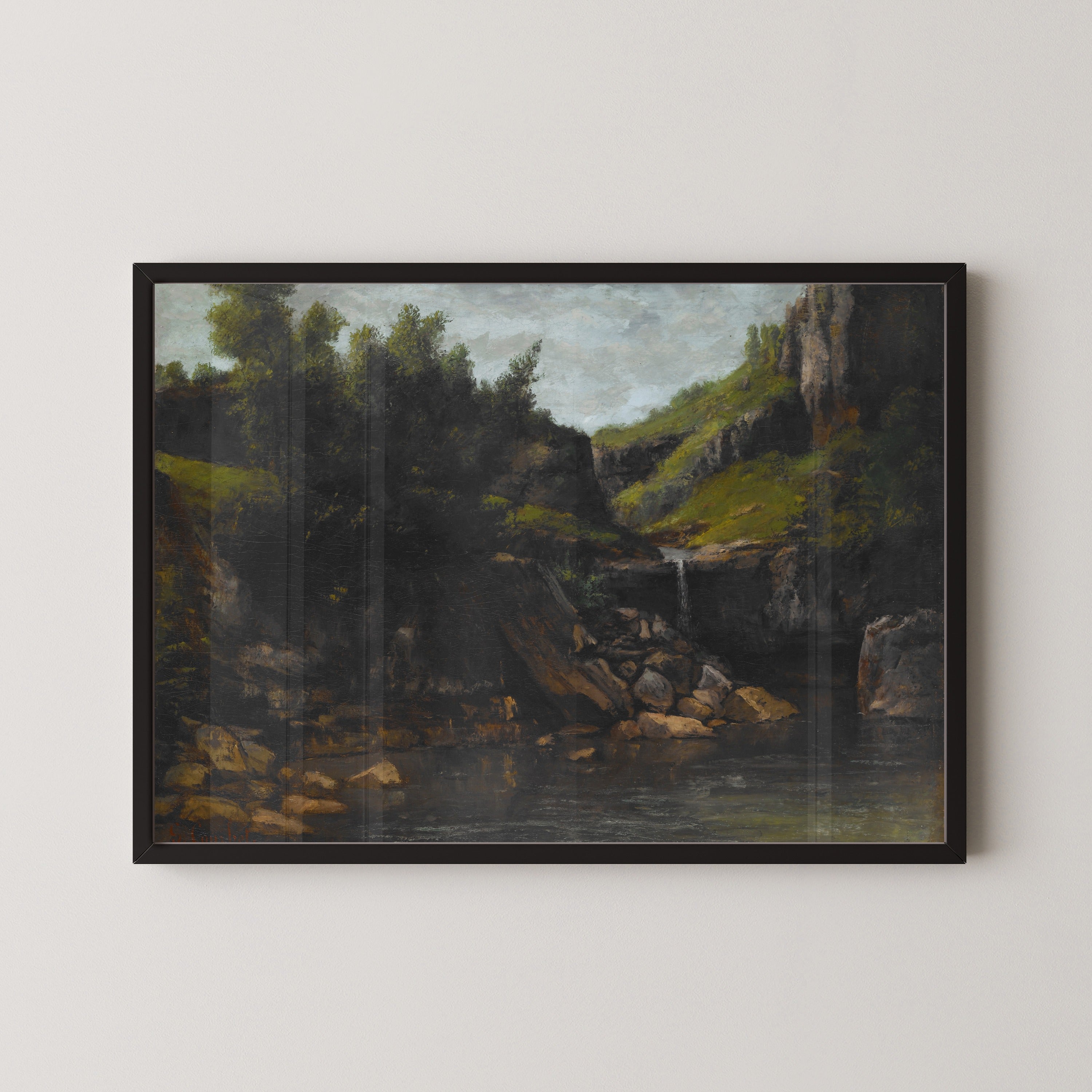 Gustave Doré — Cascade in a Rocky Landscape | Fine Art Print