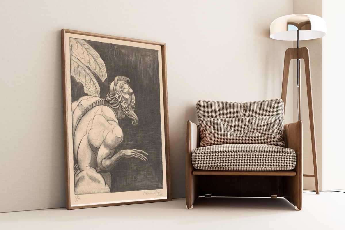 Henri van der Stok — Centaur | Symbolist Art Print