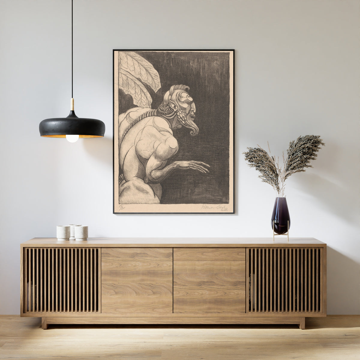 Henri van der Stok — Centaur | Symbolist Art Print