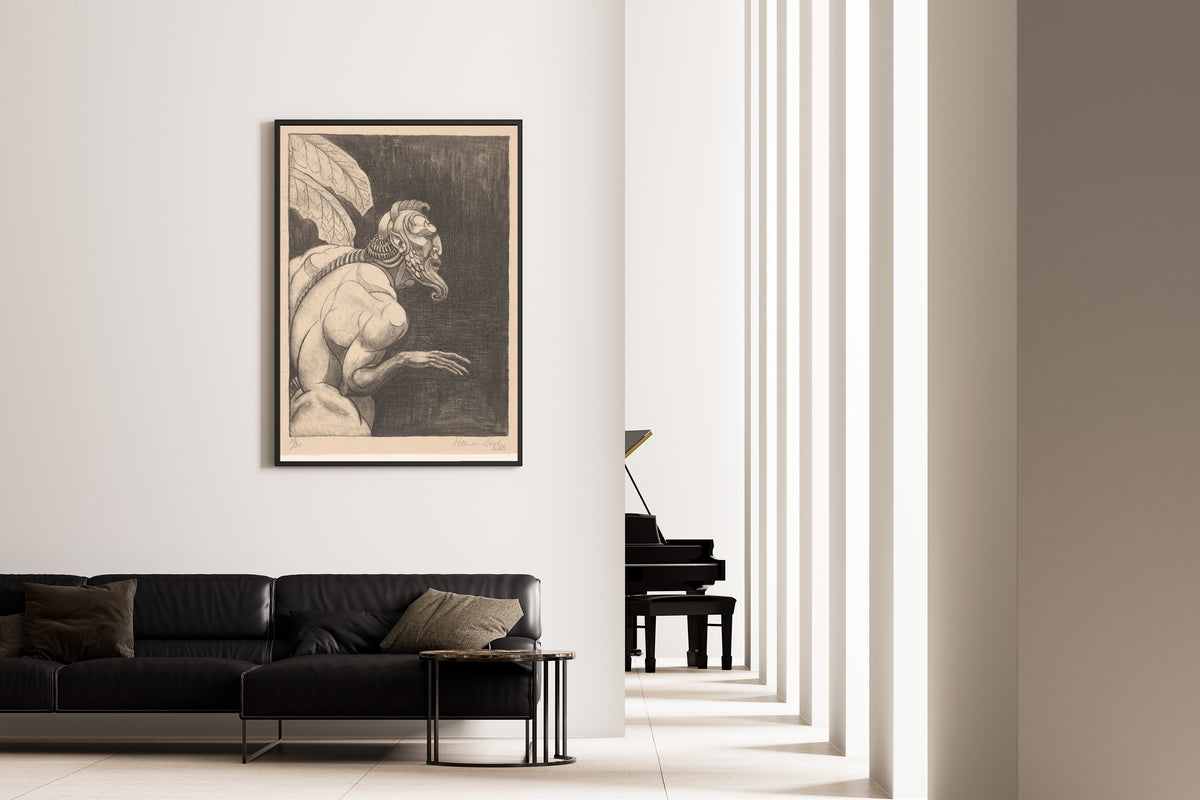 Henri van der Stok — Centaur | Symbolist Art Print