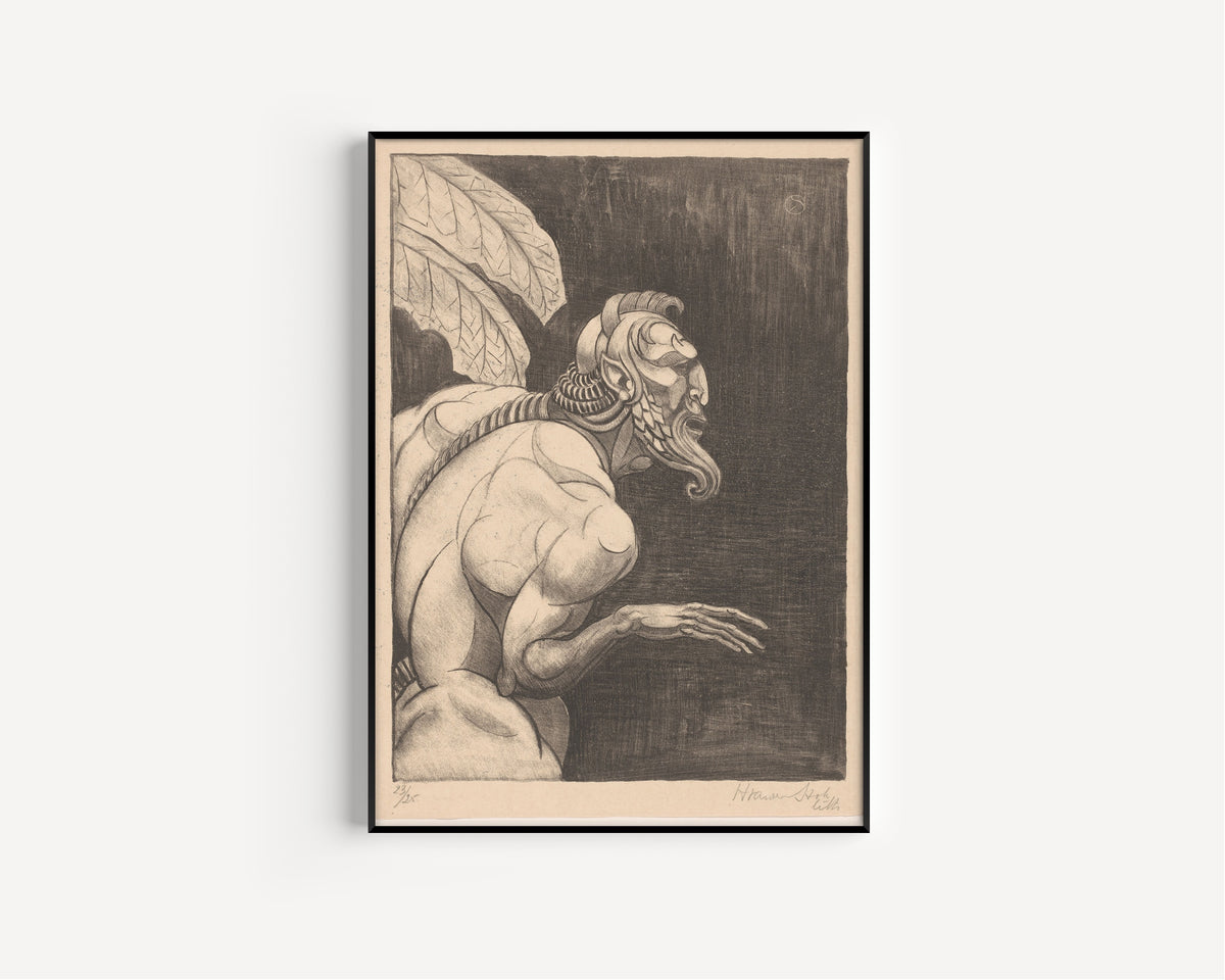 Henri van der Stok — Centaur | Symbolist Art Print