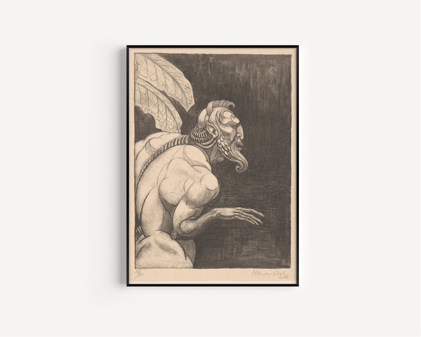 Henri van der Stok — Centaur | Symbolist Art Print