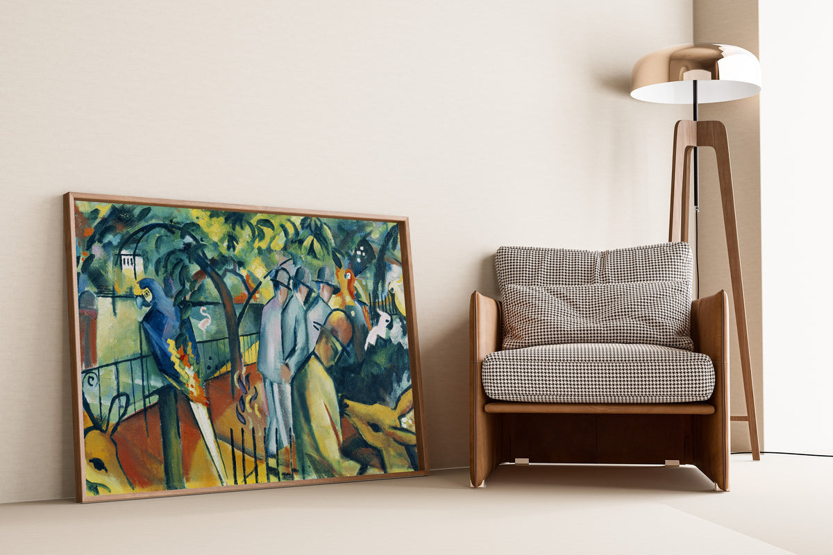 August Macke — Zoological Garden | Expressionist Fine Art Print