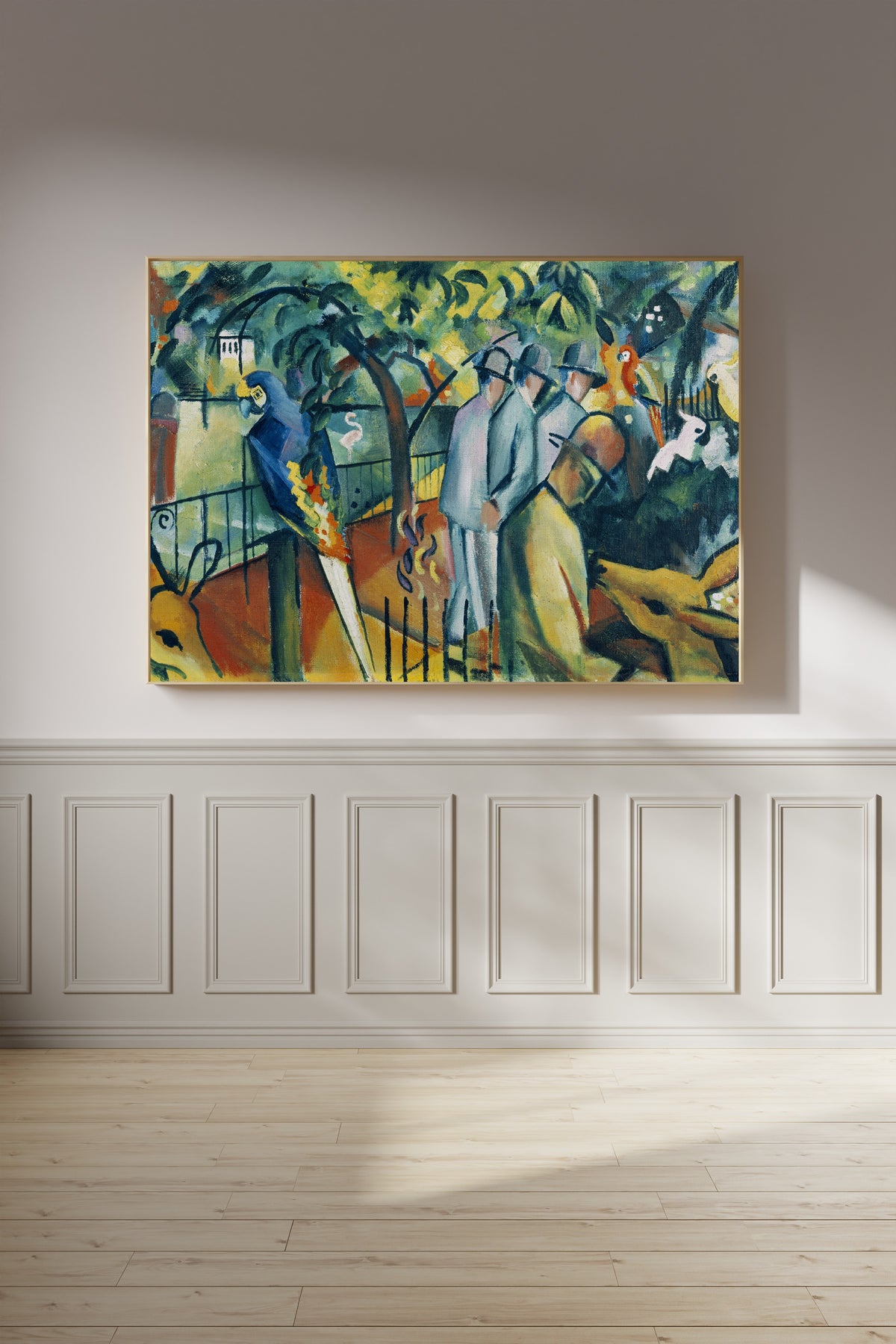 August Macke — Zoological Garden | Expressionist Fine Art Print