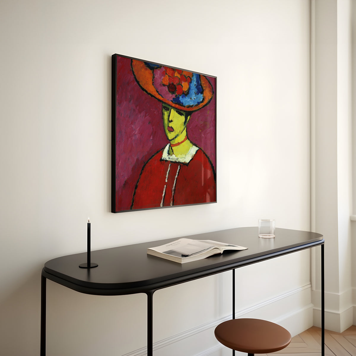 Alexej von Jawlensky — Schokko with Wide-Brimmed Hat | Expressionist Fine Art Print