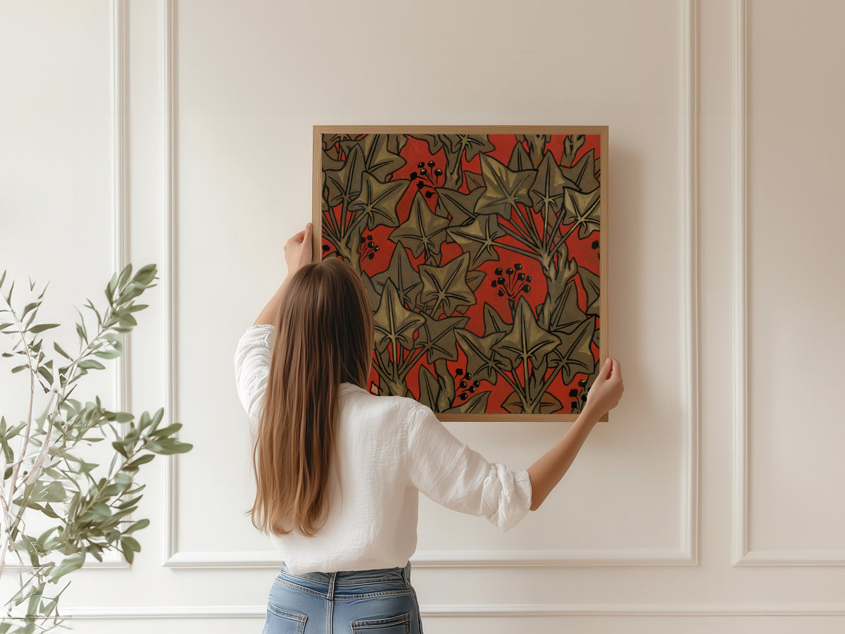 Arthur Heygate Mackmurdo — Ivy | Ornament Plate Print