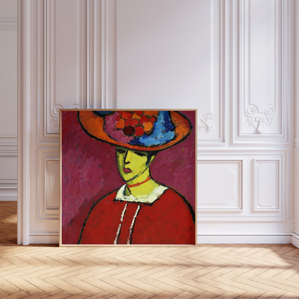 Alexej von Jawlensky — Schokko with Wide-Brimmed Hat | Expressionist Fine Art Print
