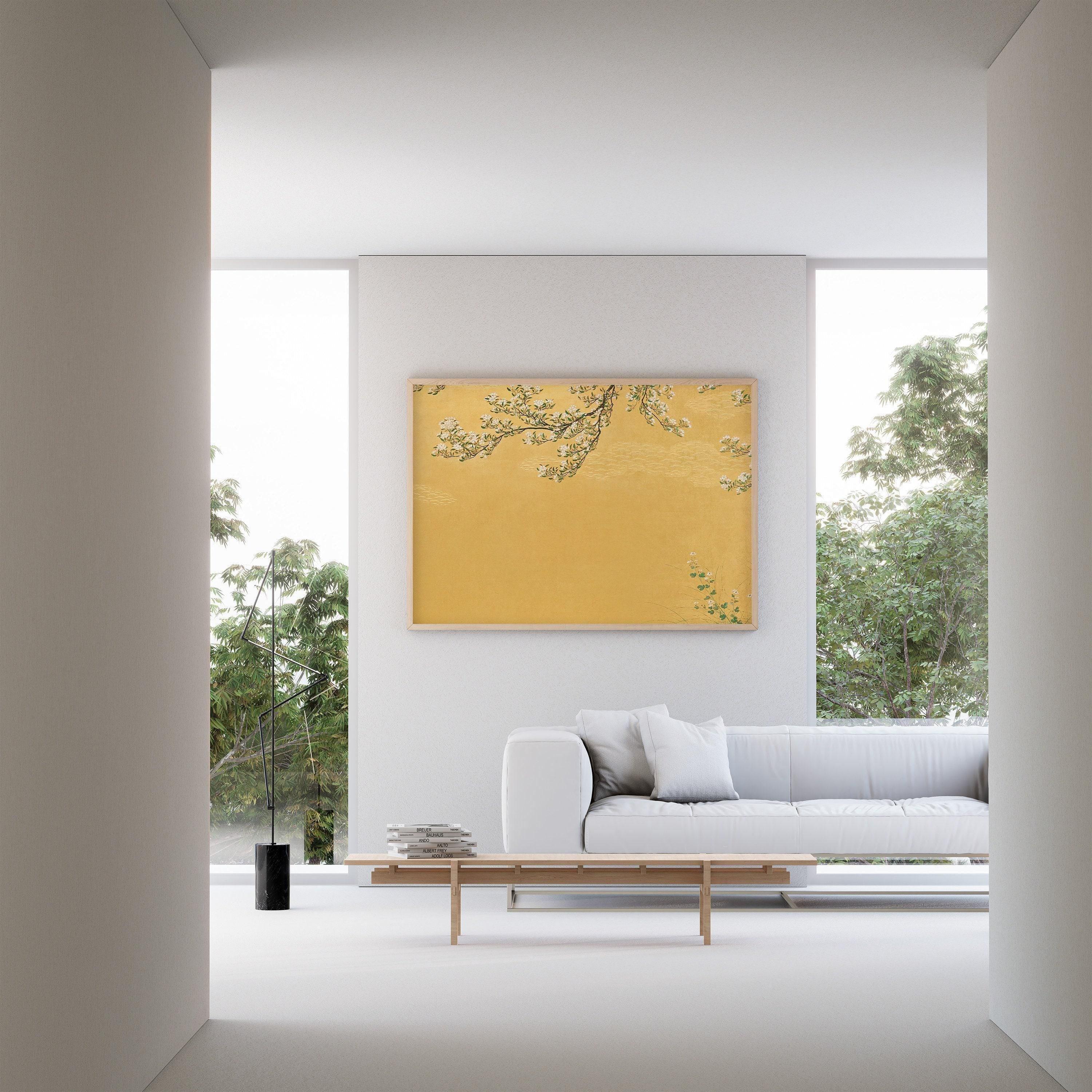 Cherry Blossoms Japanese Woodblock Print: Vintage Hasegawa School Giclee Art - 9ArtPrints