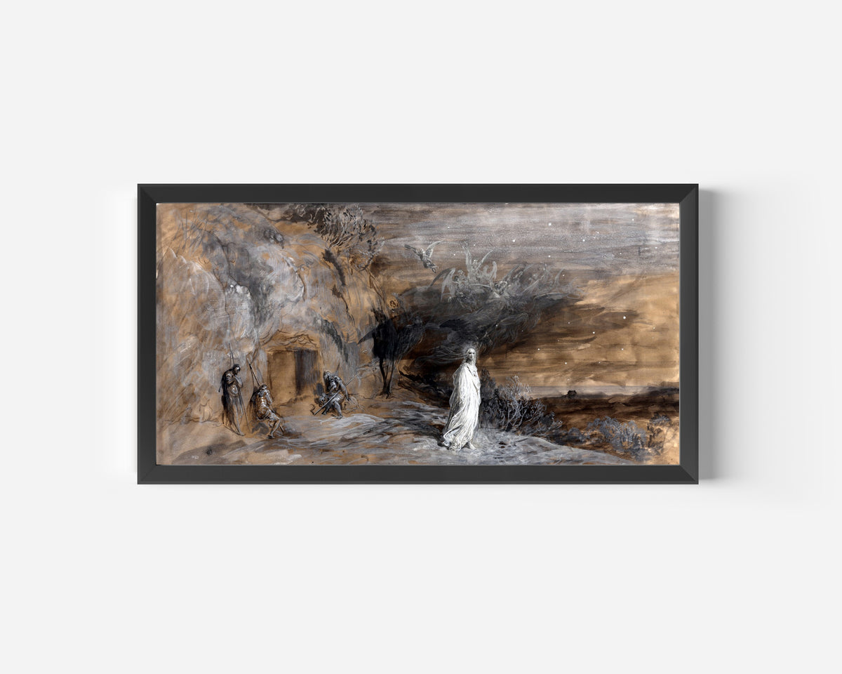 Gustave Doré — Christ coming out of the tomb | Fine Art Print