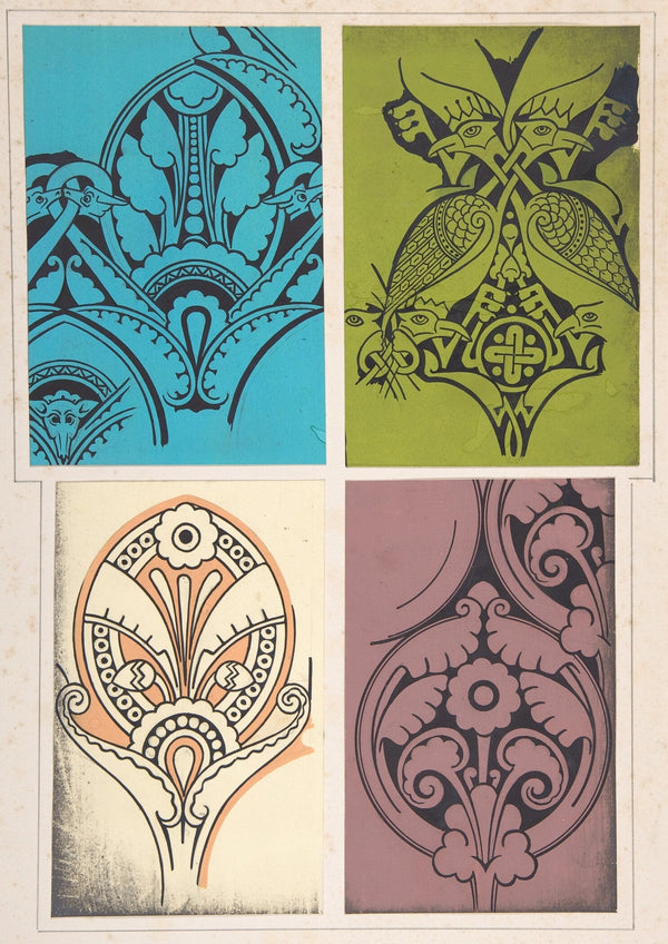 Christopher Dresser Art Nouveau Print: Vintage Ornamental Design