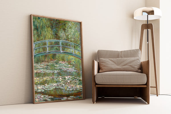 Claude Monet — Bridge over a Pond of Water Lilies | Fine Art Print