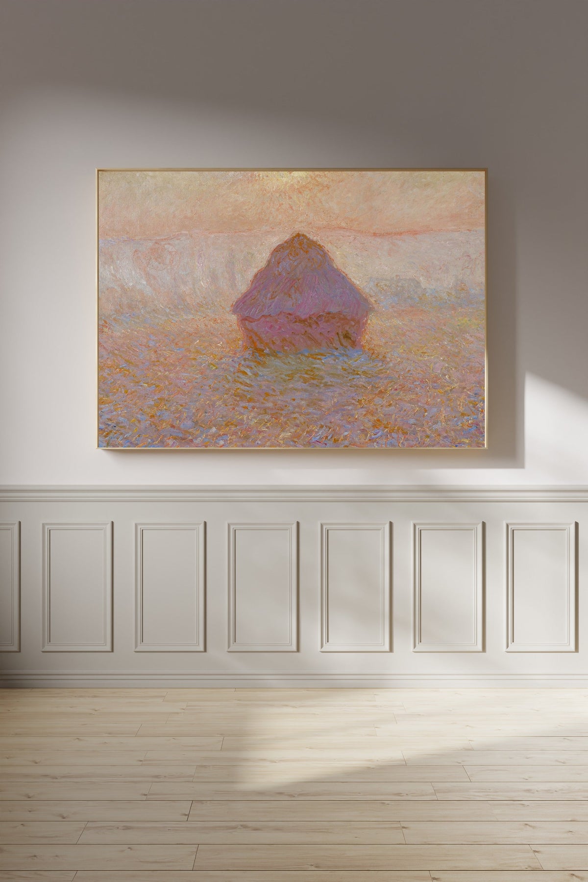 Claude Monet — Grainstack, Sun in the Mist | Fine Art Print - 9ArtPrints