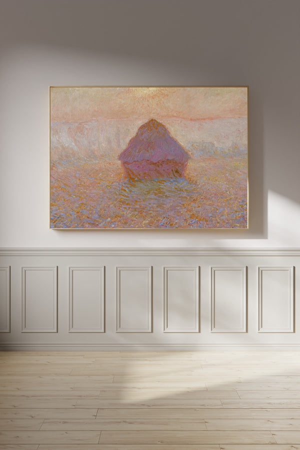 Claude Monet — Grainstack, Sun in the Mist | Fine Art Print