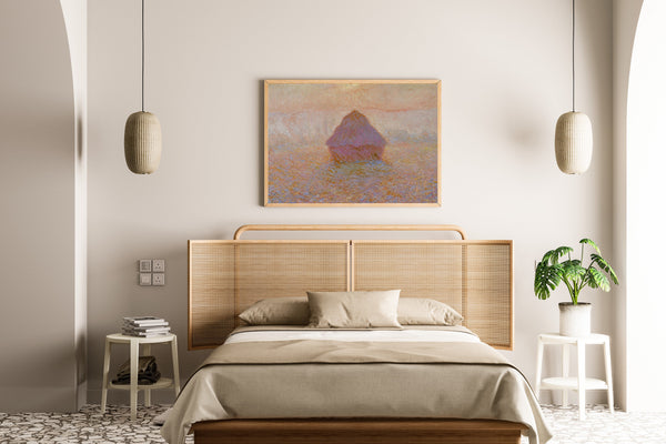 Claude Monet — Grainstack, Sun in the Mist | Fine Art Print