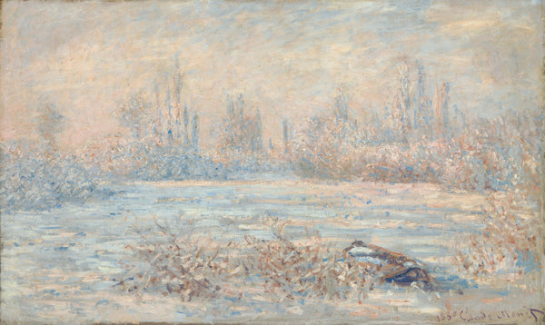 Claude Monet — Hoarfrost (Le Givre) | Fine Art Print