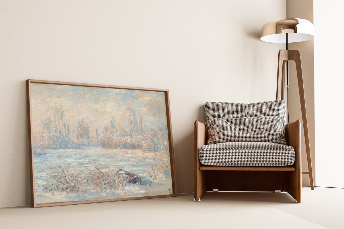 Claude Monet — Hoarfrost (Le Givre) | Fine Art Print - 9ArtPrints