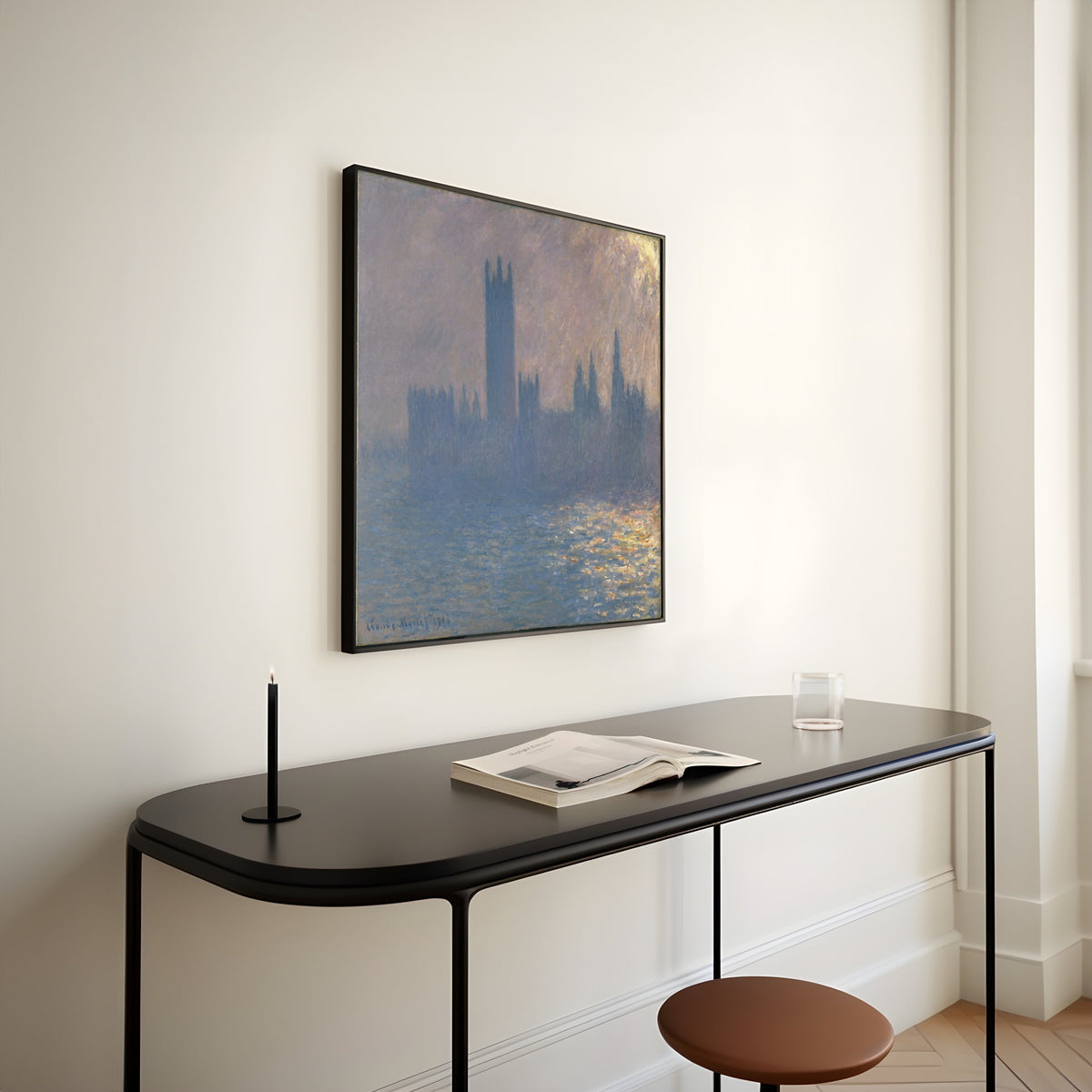 Claude Monet — Houses of Parliament, Sunlight Effect | Fine Art Print - 9ArtPrints
