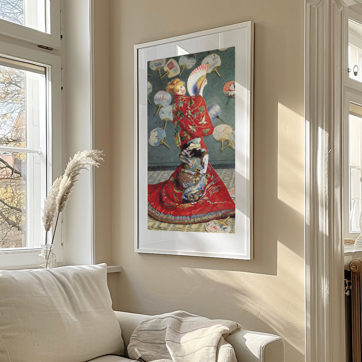 Claude Monet — La Japonaise (Camille Monet in Japanese Costume) | Fine Art Print - 9ArtPrints