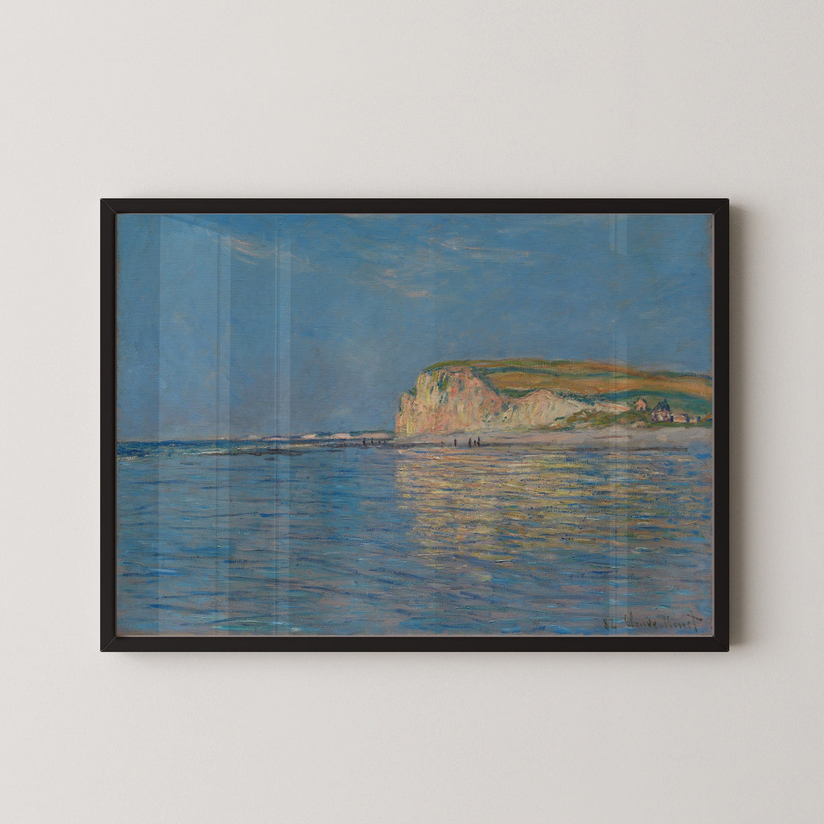 Claude Monet — Low Tide at Pourville, near Dieppe | Fine Art Print - 9ArtPrints