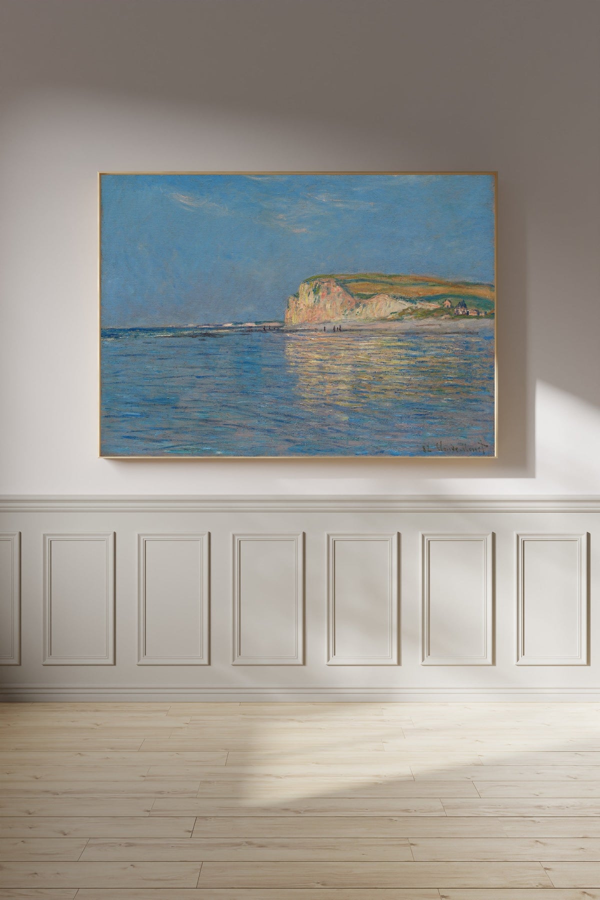 Claude Monet — Low Tide at Pourville, near Dieppe | Fine Art Print - 9ArtPrints