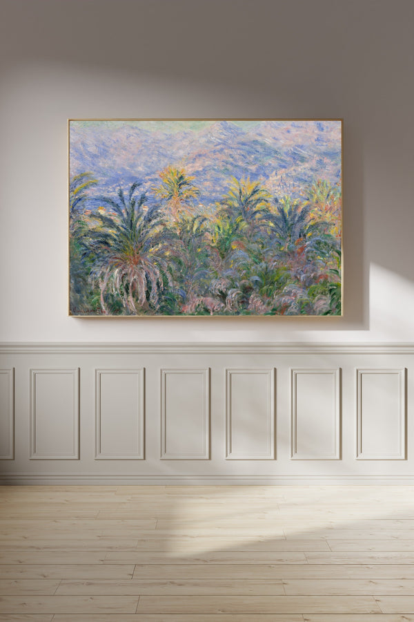 Claude Monet — Palm Trees at Bordighera | Fine Art Print