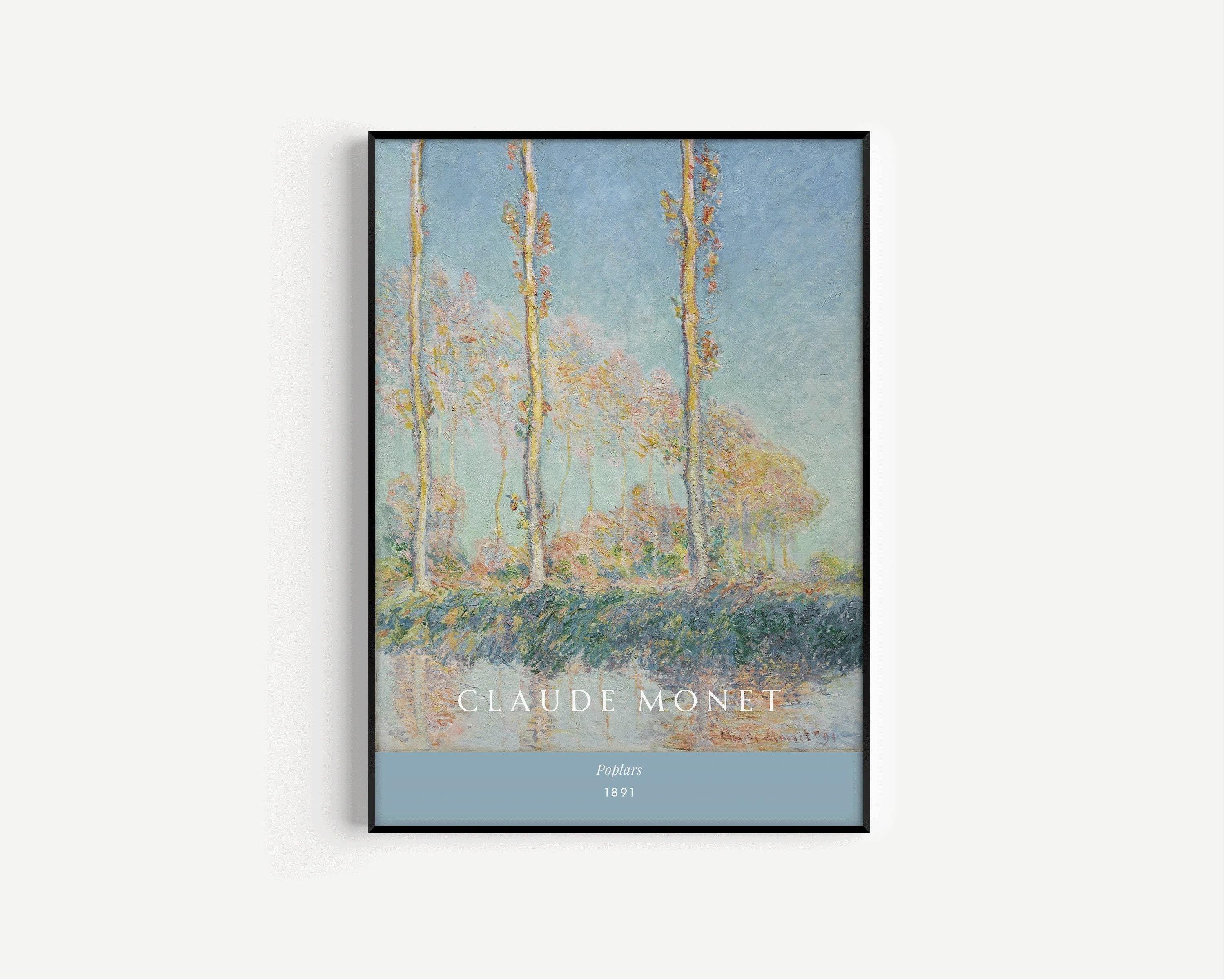 Claude Monet - Poplars | Famous Art (available handframed or unframed) - 9ArtPrints