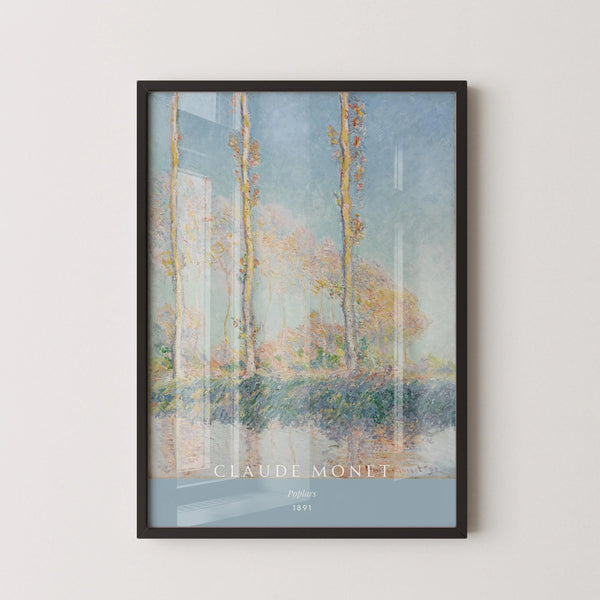 Claude Monet — Poplars | Fine Art Print