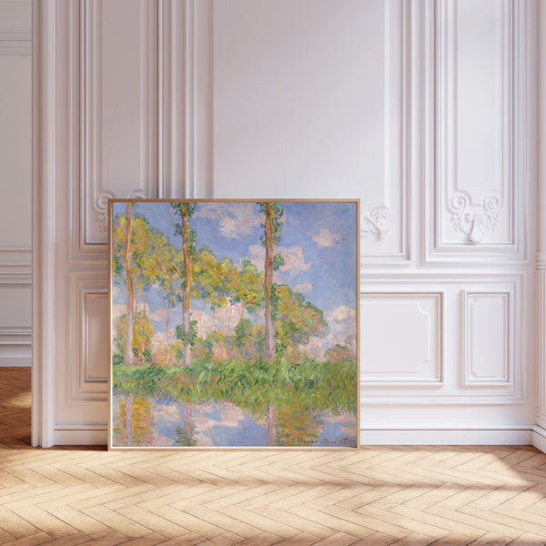 Claude Monet — Poplars in the Sun | Fine Art Print
